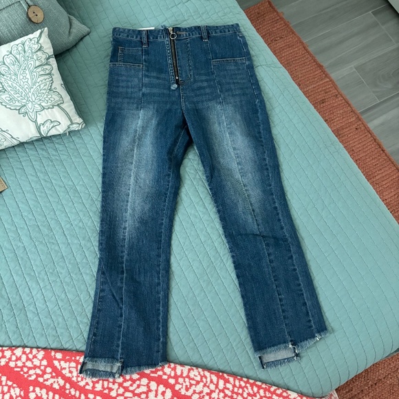 Evident Tangier Step Hem Straight Jean Sz 28 - Picture 1 of 13